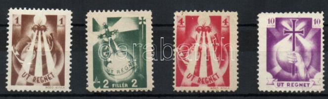 Ut-regnet bélyegsor Bozó! 4 db