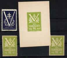 Rampacher BUÉK 1942 1 db, 1943 3 db