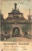 Gyulafehérvár, Karlsburg, Alba Iulia; Felső Károly-kapu, katonák. Petri F. Vilmos kiadása / Oberes Karlstor / castle gate, K.u.K. soldiers (b)