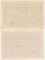 Németország / Weimari Köztársaság 1923. 10.000.000M + 50.000.000M T:I-
Germany / Weimar Republic 19...