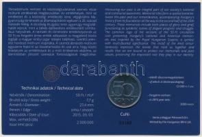 2015. 50Ft Cu-Ni "Nemzeti és Történelmi Emlékhelyek" első napi veret számozott emléklapon,...