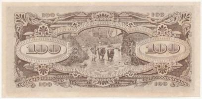 Malaya / Japán megszállás 1944. 100$ T:I- 
Malaya / Japanese occupation 1944. 100 Dollars C:AU Krau...