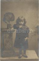 1907 Homonna, Humenné; gyerek / child. photo