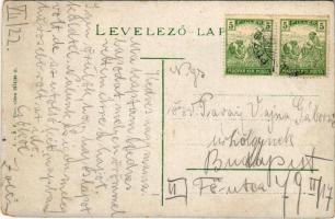 Pozsony, Pressburg, Bratislava; vár, "LUITPOLD" gőzhajó / castle, steamship (EM)