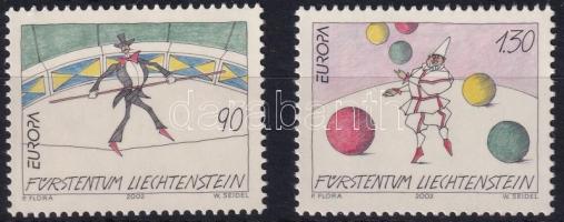 2002 Europa CEPT: Cirkusz sor, Europa CEPT: Circus set Mi 1283-1284