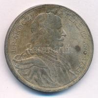 1935. 2P Ag "Rákóczi" T:2 patina Adamo P7.2