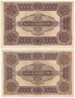 1920. 100K "Orell Füssli Zürich" nyomdahely jelöléssel T:III Adamo K29