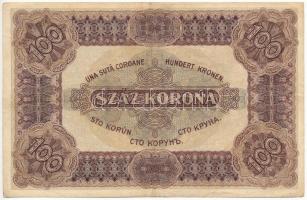 1920. 100K "Orell Füssli Zürich" nyomdahely jelöléssel T:III Adamo K29