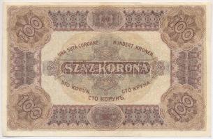 1920. 100K "Orell Füssli Zürich" nyomdahely jelöléssel T:III szép papír Adamo K29