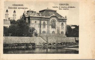 Ungvár with synagogue