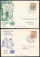 NSZK 1959 (2 db), FRG 1959 (2 pcs)