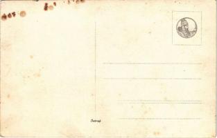 ~1910 Érsekújvár, Nové Zamky; Kossuth Lajos tér, Oczvirk Rajmund gyógyszertára, épülő ház Dukesz és ...