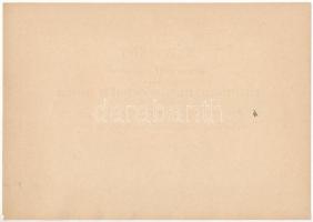 Budapest 1911. 'Kékgolyó-utcza 15A. számú Házépítő Szövetkezet" részjegye 50K-ról T:I-,II ...