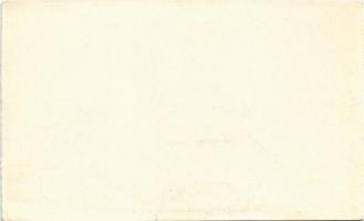 Hortobágy, legelő juhnyáj, magyar folklór. Képeslapfüzetből (non PC) (szakadás / tear)