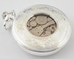 Heritage Collection zsebóra, díszes fémtokkal, apró kopásnyomokkal, működik, eredeti dobozában, d: 4...