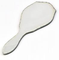 Ilonka feliratos, gyöngyház berakással díszített tükör 22 cm kis lepattanással