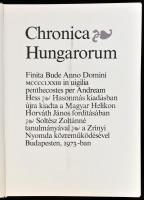 Chronica Hungarorum 1473. Fordította Horváth János. Soltész Zoltánné tanulmányával. Bp., 1973, Magya...