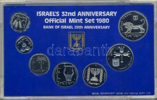 Izrael 1980. 1A-5L 7klf db, szettben T:1 Tanúsítvánnyal!