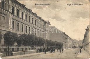 1915 Székesfehérvár, Nagy Sándor utca. Braun nővérek kiadása (EK)