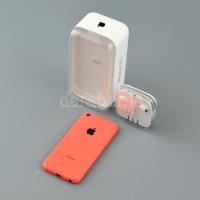 iPhone 5c pink, iOS 10.3.3 operációs rendszerrel, 5 GB-s tárhellyel, eredeti dobozában, töltő nélkül...