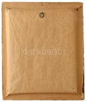 Olvashatatlan szignó: Öregember. Olaj, vászon, jelzett, 33x26cm