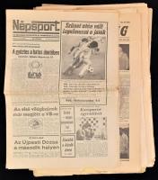 1960-1985 Népszabadságok és Népsportok a Tokiói Olimpia idejéből kb 20 db újság