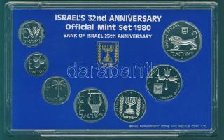 Izrael 1980. 1A-5L 7klf db, szettben T:1 Tanúsítvánnyal!
