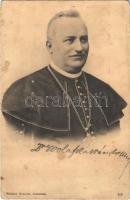 Dr. Wolafka Nándor püspök, utolsó éveit Debrecenben töltötte. Fröhlich Wenczel kiadása, aláírás / Hungarian bishop (EK)