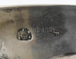 Ezüst (Ag) Tejes dézsa, jelzett, Bécs 1844, WJ (Witek Josef?) mesterjeggyel. netto: 383 g