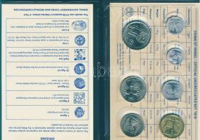 Izrael 1979. 1A-5L 7klf db, szettben T:1 Tanúsítvánnyal!