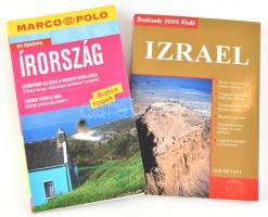 Manfred Wöbcke: Írország. Marco Polo. Bp.,2011,Corvina. Kiadói papírkötés. + Sue Bryant: Izrael. Békéscsaba, 2006, Booklands 2000. Kiadói papírkötés.