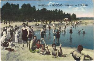 1928 Újvidék, Novi Sad; strand / beach (EK)