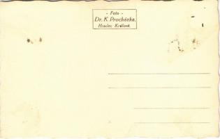 Tátra, Magas-Tátra, Vysoké Tatry; Csorba-tó, szálloda / Strbské pleso / lake, hotel. Dr. K. Procházk...