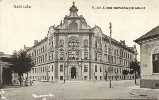 Szabadka techers´training school