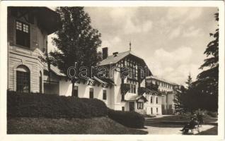 1955 Tátra, Magas-Tátra, Vysoké Tatry; Nové Strbské Pleso, Zotavovna ROH / gyógyüdülő / health resort, spa (Rb)