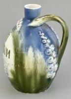 Köhögés elleni rum feliratos porcelán edény. Jelzett. hibátlan 18 cm