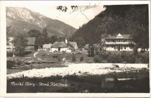 1938 Barlangliget, Höhlenhain, Tatranská Kotlina (Magas-Tátra, Vysoké Tatry); Stará Kotlina / Régiliget / general view. photo (EK)