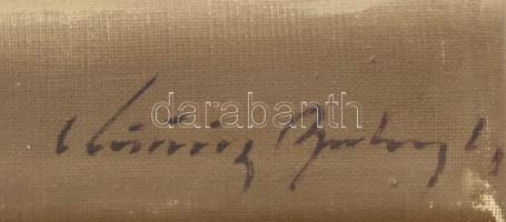 Kömpöczi Balogh Endre(1911-1977): Csendélet. Olaj, vászon. Jelzett. 50x40 cm