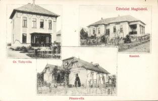 Maglód Kaszinó, villák