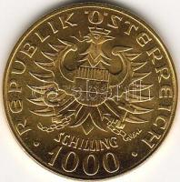 Ausztria  1976 1000S "Babenberger" arany 13,5g T:1 aranyáron!