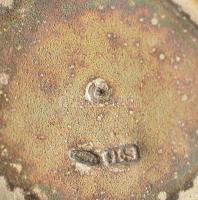 Ezüst (Ag) 2 db vodkás pohár, jelzett, netto: 39g