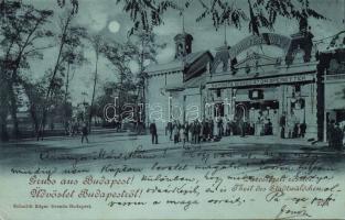 1899 Budapest XIV. Városligeti Varieté Litho