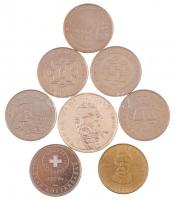 1994. 200Ft Ag "Deák" + 2003. 20Ft "Deák Ferenc" + 2006-2018. 50Ft Cu-Ni (6xklf)...