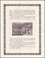 1922 Székelyvér, irredenta film 5 felvonásban, Filmkereskedelmi Társaság prospektusa, hajtott