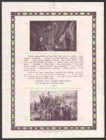 1922 Székelyvér, irredenta film 5 felvonásban, Filmkereskedelmi Társaság prospektusa, hajtott