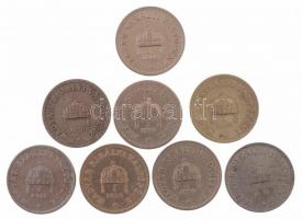 1893-1920. 10f Ni, Fe (8xklf) T:1--2-