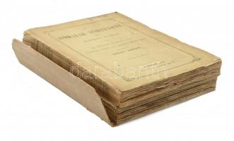 [Mommsen, Theodor] Mommsen Tivadar: A rómaiak története. III. IV:. kötet ford.: Toldy István. Bp.,18...