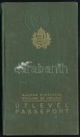 1940 Magyar Királyság által kiállított fényképes útlevél / Hungarian passport