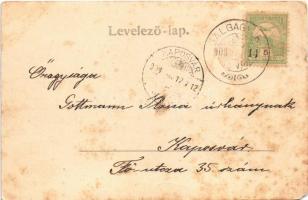 1903 Kecel, Nagy utcai részlet. Szabó Árpád fényképe után (EM)