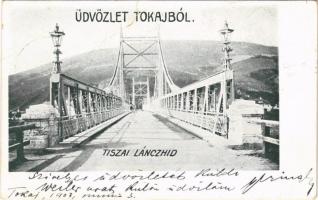 1903 Tokaj, Tiszai lánchíd (r)